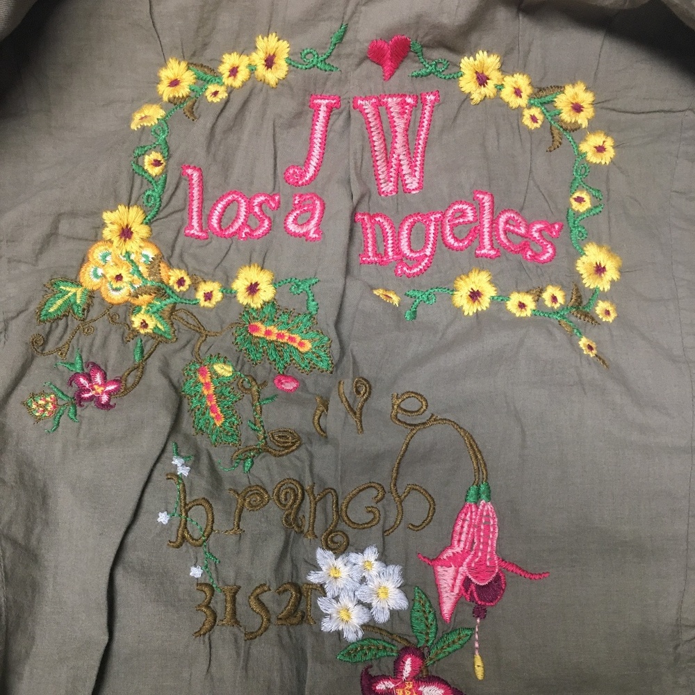 JOHNNY WAS JWLA Jacket Embroidered Trim - Picture 2 of 13